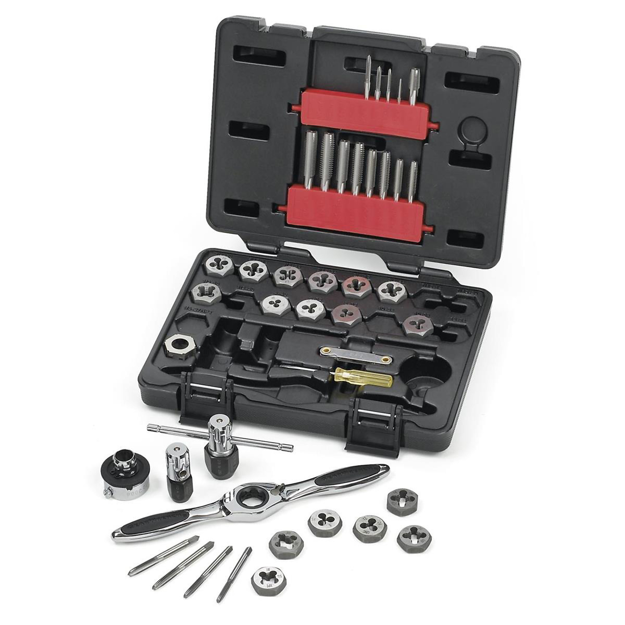 GearWrench Tap and Die Set — 40 Pcs, SAE, Model# KDT3885